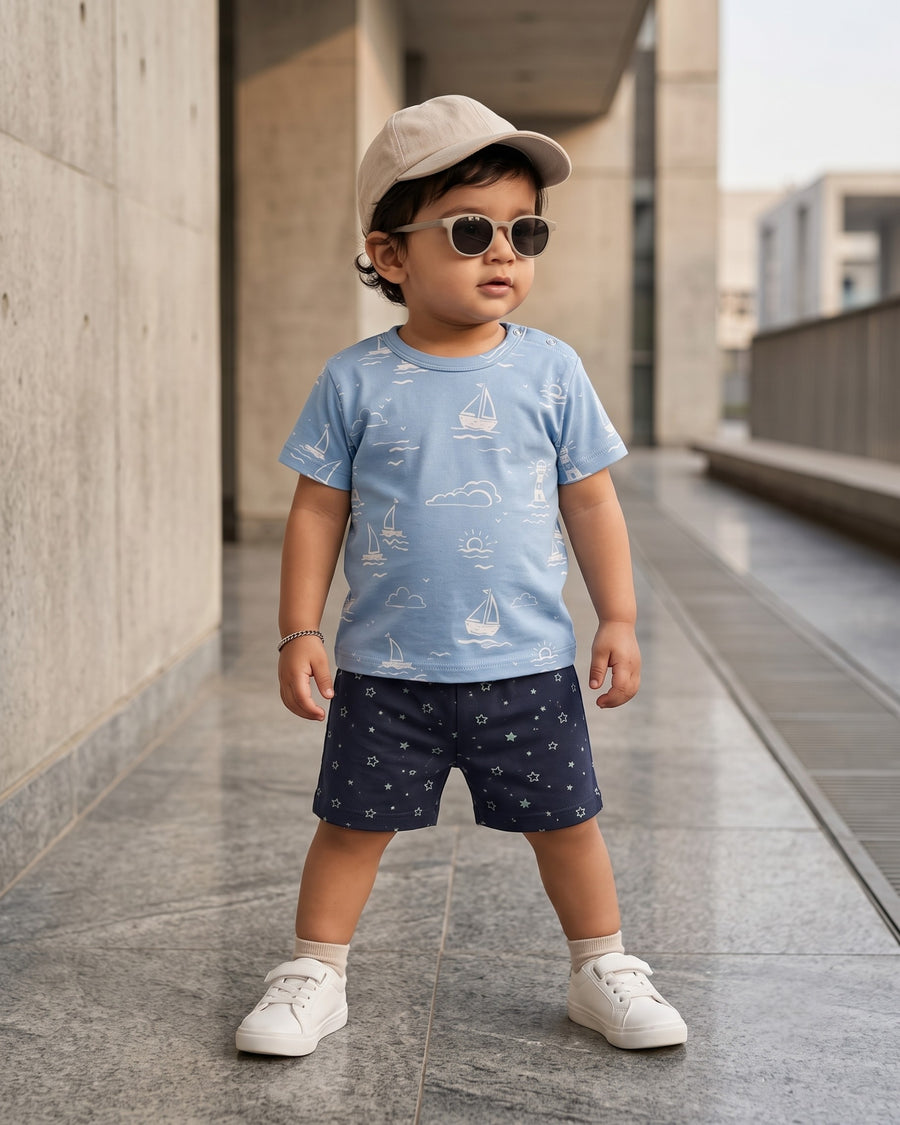 Play All Day | Baby Top & Shorts Co-ord
