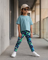 Jungle Pop | Printed Girls Leggings