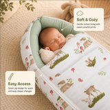 Cocoon | Muslin Baby Carry Nest
