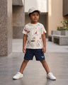 Nautical Boats | Baby Top & Shorts Co-ord
