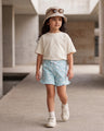 Daisy | Girls Loopknit Shorts