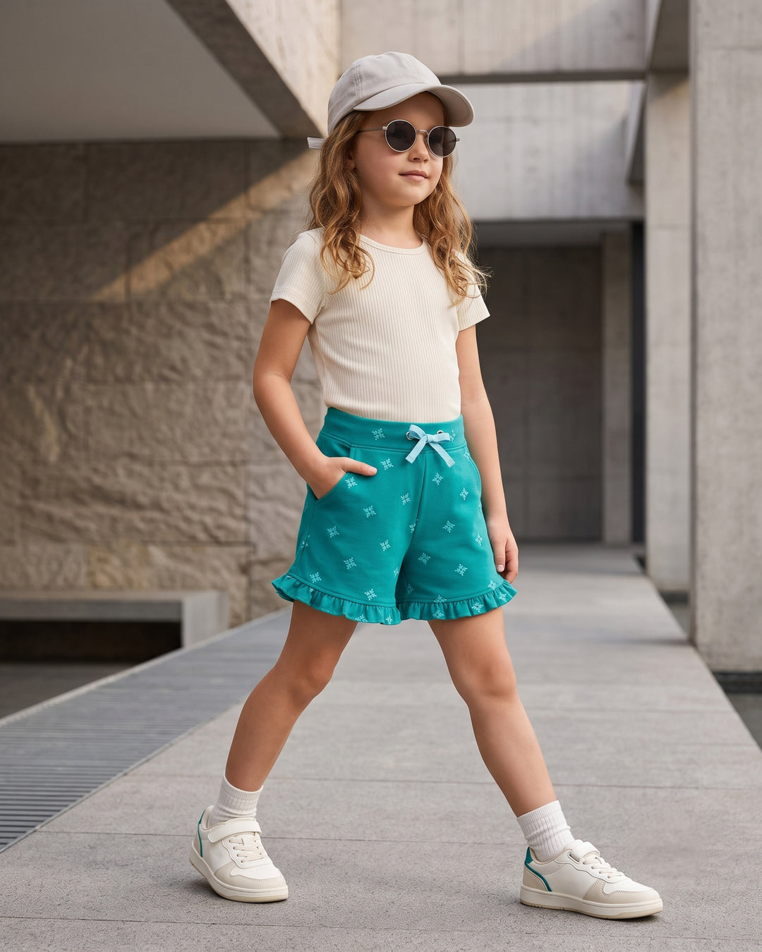 Moco | Girls Loopknit Shorts