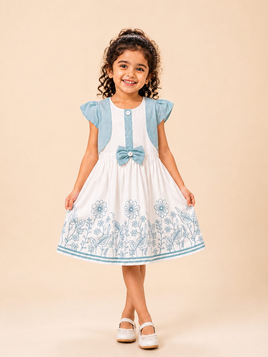 Aquabelle | Elegant Occasion Frock for Girls