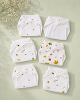 Autumn Buds | Organic Muslin Baby Nappy