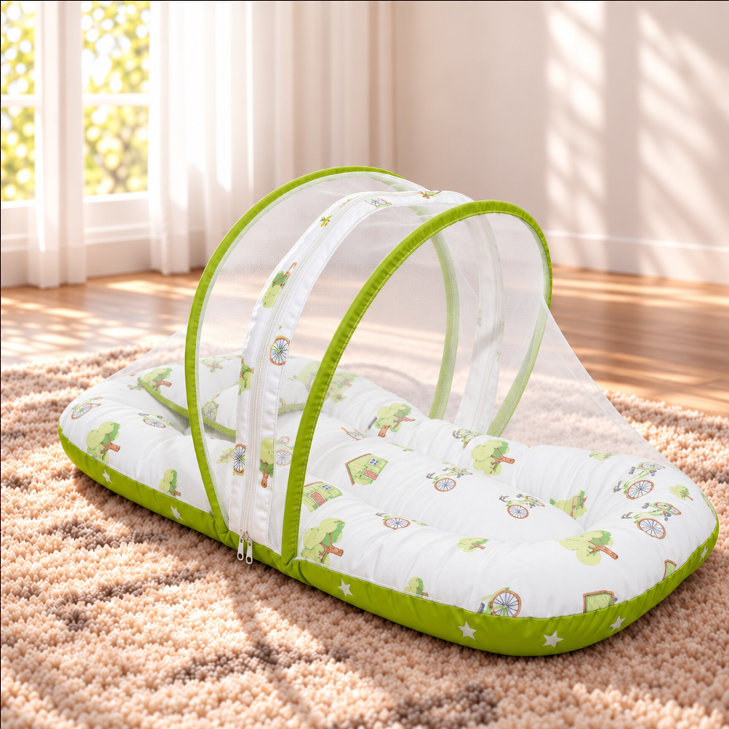 Cloudie | Baby Bed With Mosquito Net