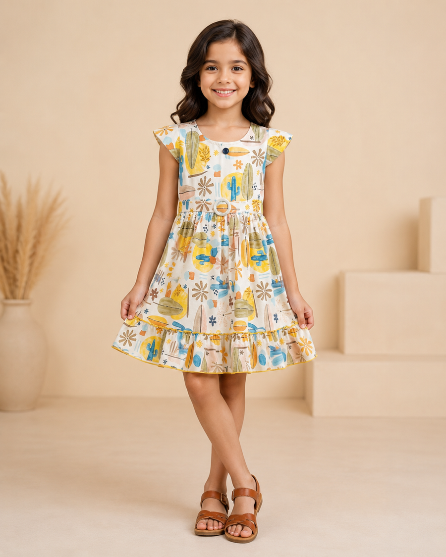 Cactelle | Elegant Occasion Frock for Girls
