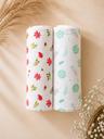 Snuggle Duo | Premium Muslin Baby Swaddle 2-Piece Set
