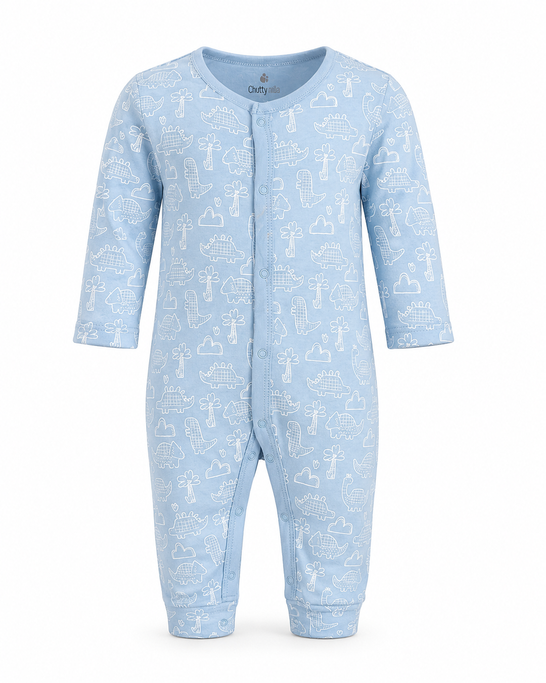 Dinzy | Interlock Full Sleeve Baby Jumpsuit