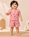 Pinkprint | Printed Dyed Muslin Co-ord Set