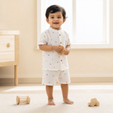 Kiko | Organic Muslin Mandarin Collar Co-ord
