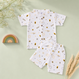 Organic Muslin Chinese Collar