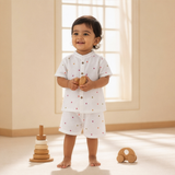 Organic Muslin Chinese Collar