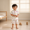 Organic Muslin Chinese Collar