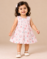 Alora | Cotton Muslin A-Line Frock