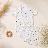 Organic Muslin Coat Collar