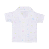 Autumn Breeze | Organic Muslin Collar Shirt & Shorts Set