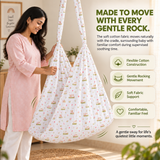Swaya | Printed Cotton Baby Thottil with Net