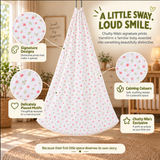 Lullaby | Printed Cotton Baby Thottil with Net