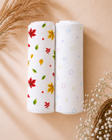 Maple Story | Organic Muslin Baby Swaddle (GOTS Certified)