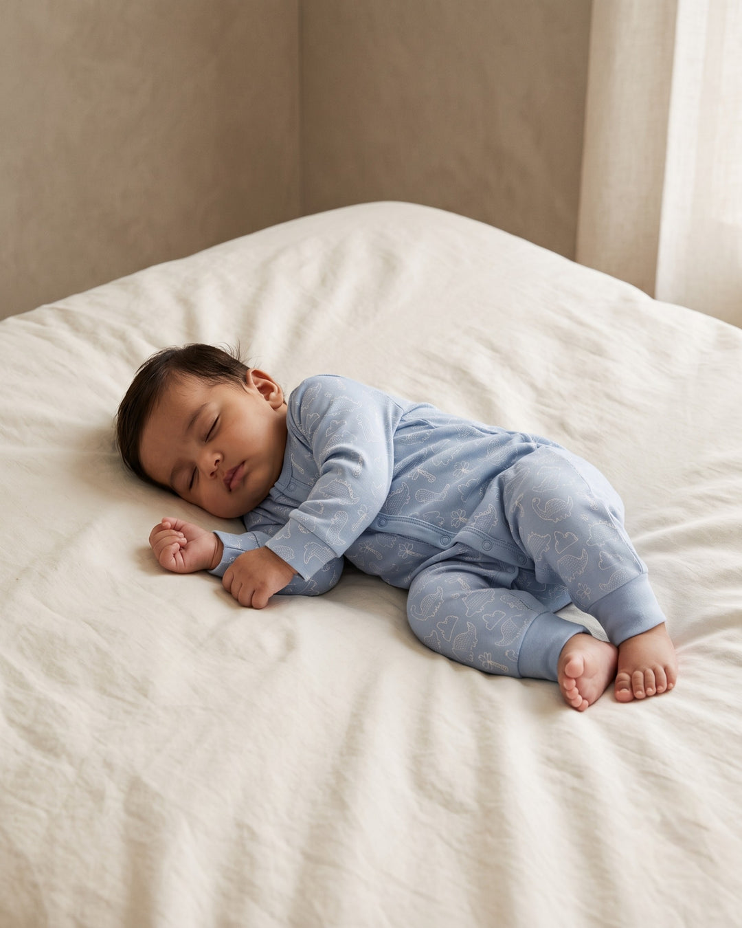 Dinzy | Interlock Full Sleeve Baby Jumpsuit