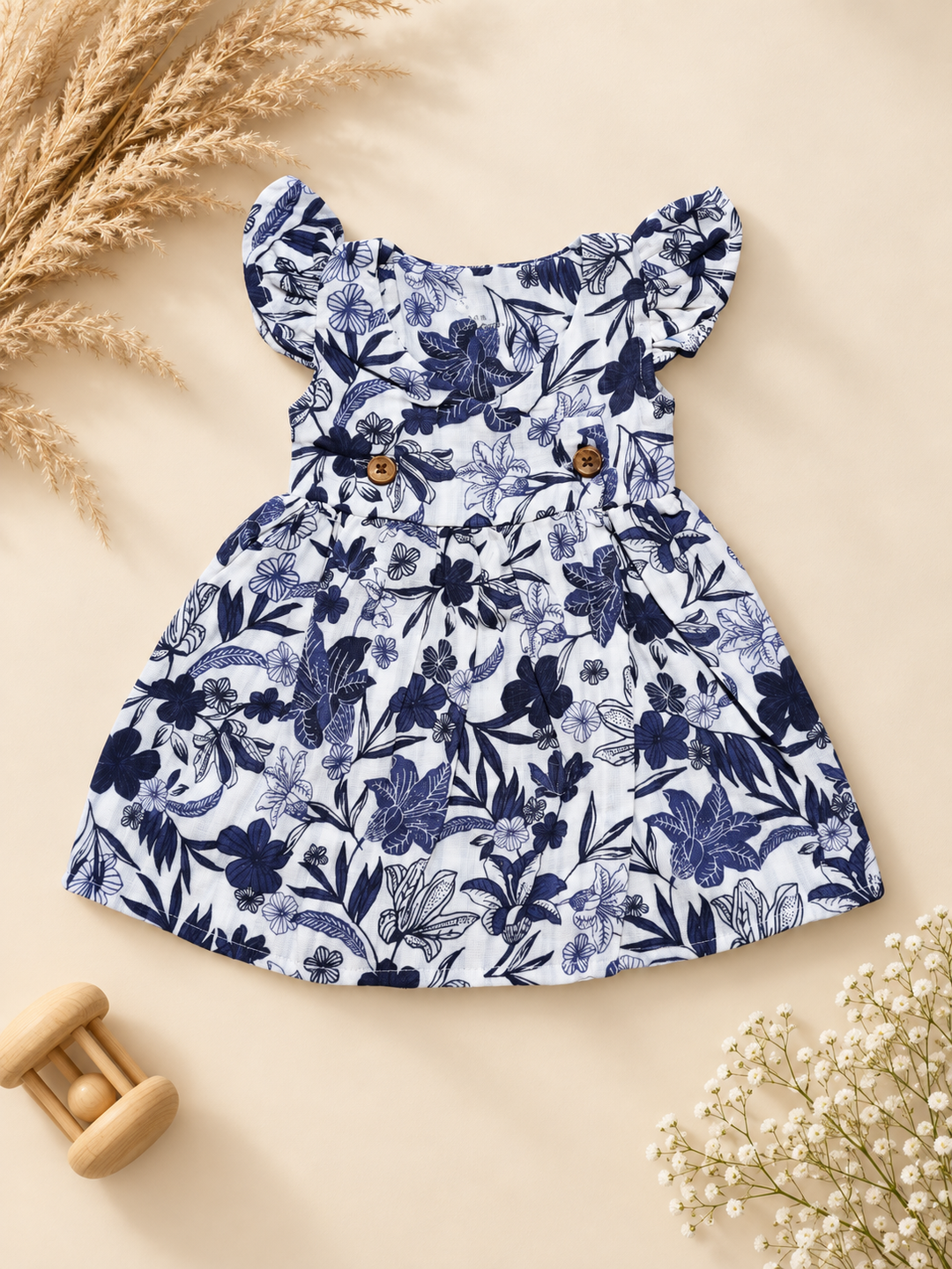 Syntheia | Crossover Baby Frock
