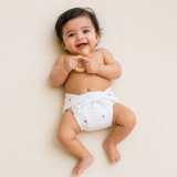 Autumn Buds | Organic Muslin Baby Nappy