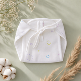 Autumn Buds | Organic Muslin Baby Nappy