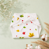 Autumn Buds | Organic Muslin Baby Nappy