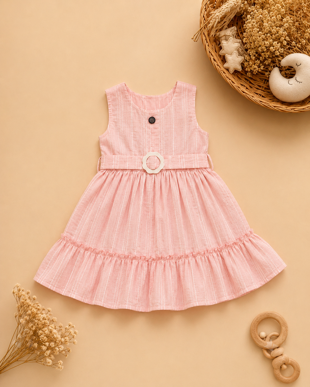 Peachlet | Elegant Occasion Frock for Girls
