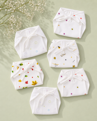 Petal Pixies | Organic Muslin Baby Nappy