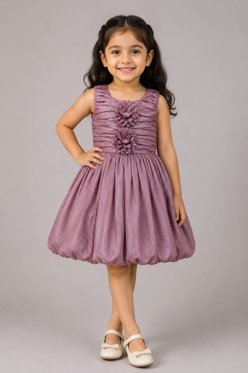 Plumelle | Special Occasion Balloon Frock for Girls