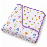 Mimi | Reversible Muslin Baby Blanket
