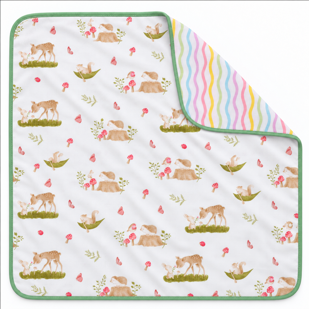 Mello | Reversible Muslin Baby Blanket