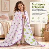 Nestle | Reversible Muslin Baby Blanket