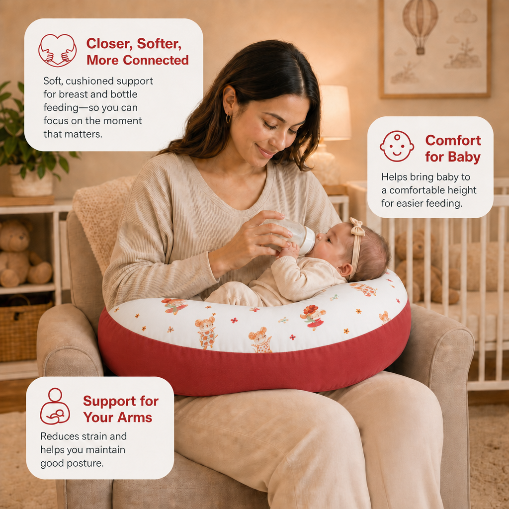 Lulla | Baby Feeding & Nursing Pillow