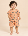 Playday | Printed Dyed Muslin Co-ord Set