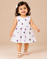 Mirelle | Cotton Muslin Mixed Frock (Any Designs)