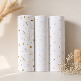 Autumn Breeze | Organic Muslin Baby Swaddle (GOTS Certified)