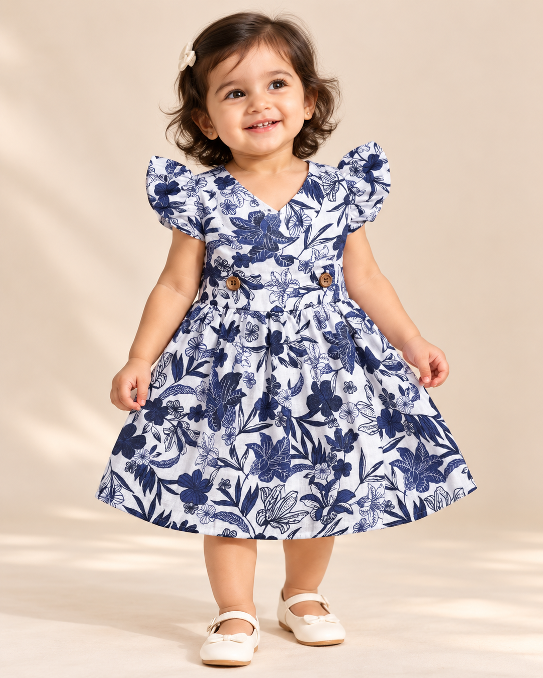 Syntheia | Crossover Baby Frock
