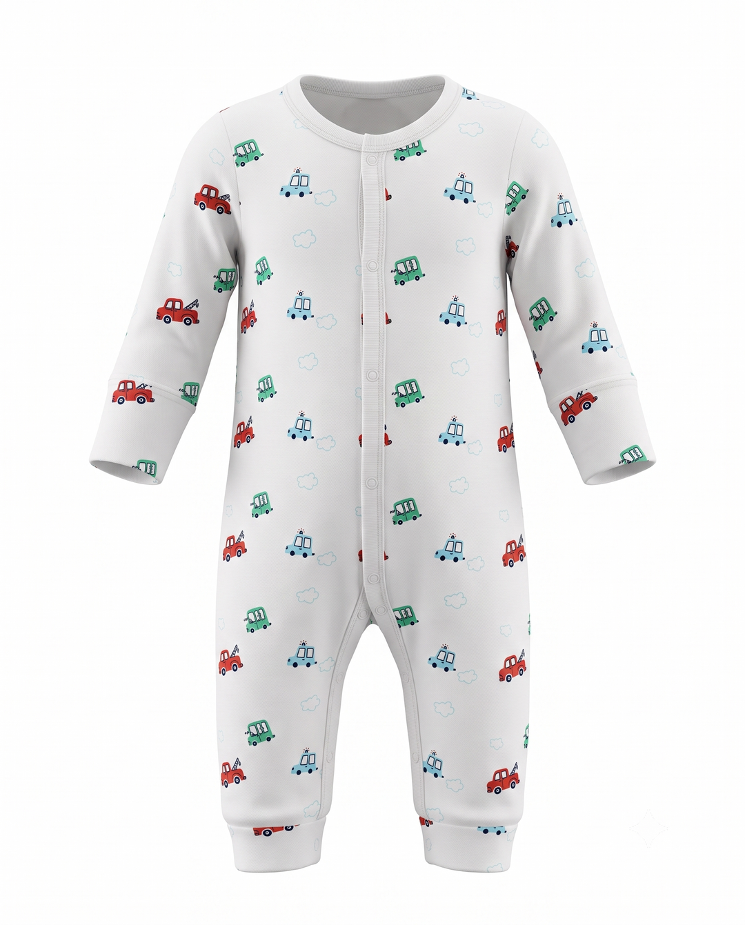 Zoomie | Interlock Full Sleeve Baby Jumpsuit